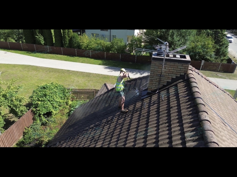 Jumtu mazgāšana, tīrīšana