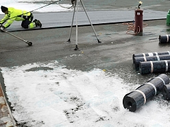 Jumta remonts ziemā