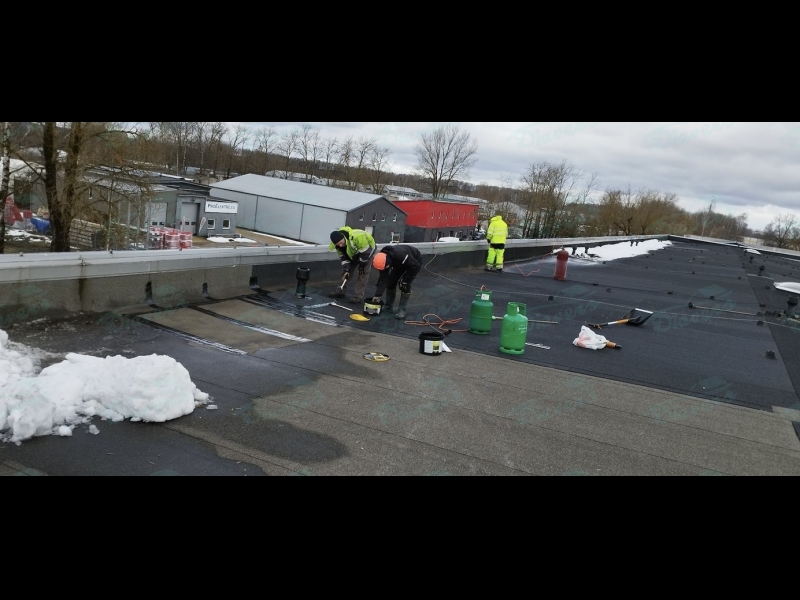 Jumta remonts ziemā