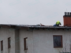 Jumta remonts ziemā