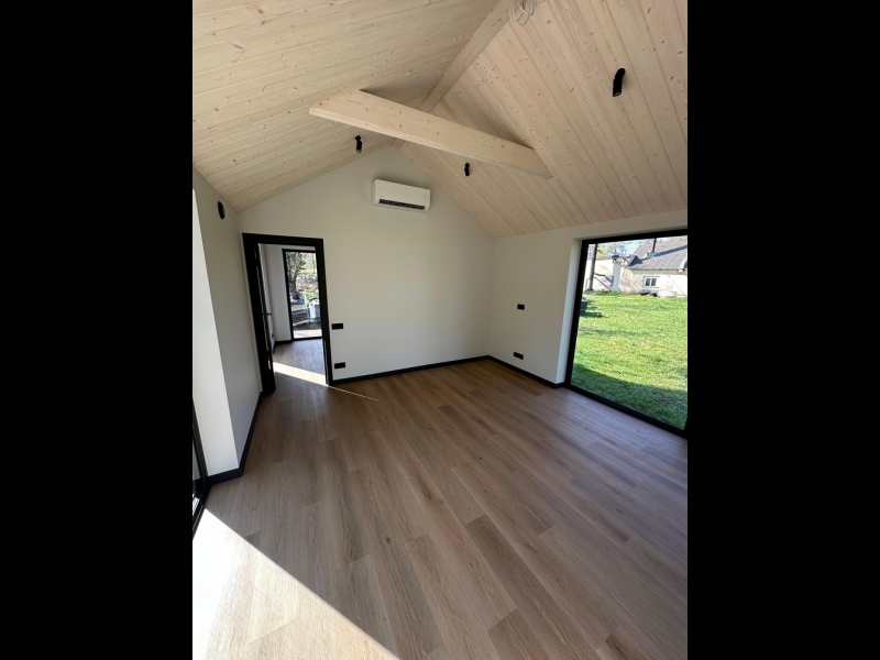 Moduļu mājas apdare