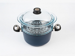 EASTCON katls ar stikla vāku