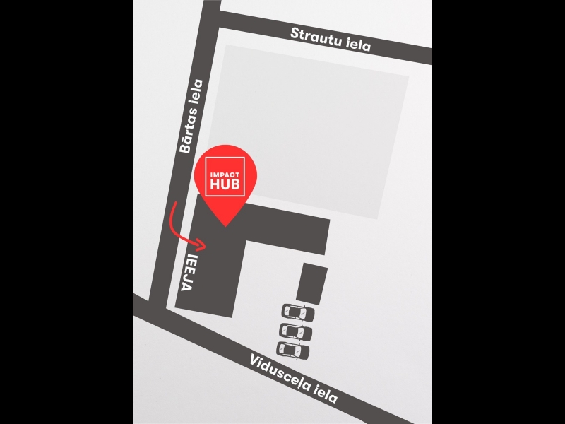 Kurzemes Biznesa Inkubatora ar modernu interjeru