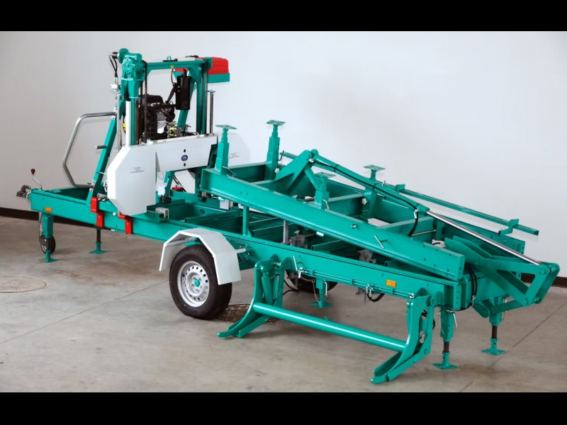 Kompakta kokapstrādes iekārta transportēšanai