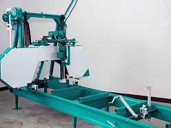 Augstas jaudas zāģēšanas iekārta lieliem baļķiem