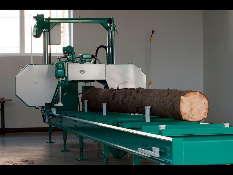 Mobilā kokzāģētava ar modernām tehnoloģijām