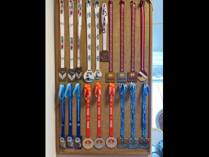 Medaļas laureātiem