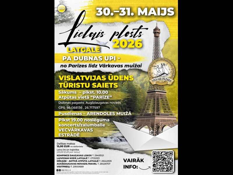 Lielais plosts Latgalē 2026