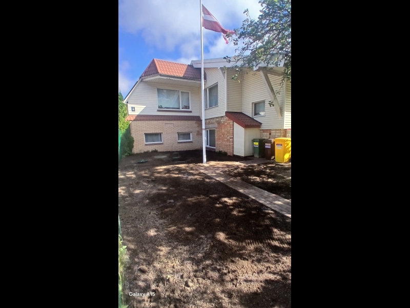 Piemājas teritorijas labiekārtošana
