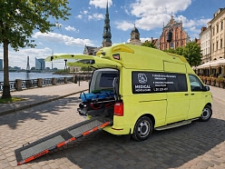 Medicīnas transporta auto Rīgā – pacientu pārvadāšana ar specializētu transportu