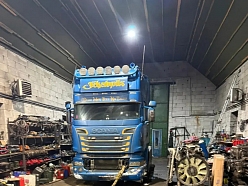 Scania sprauslu testēšana
