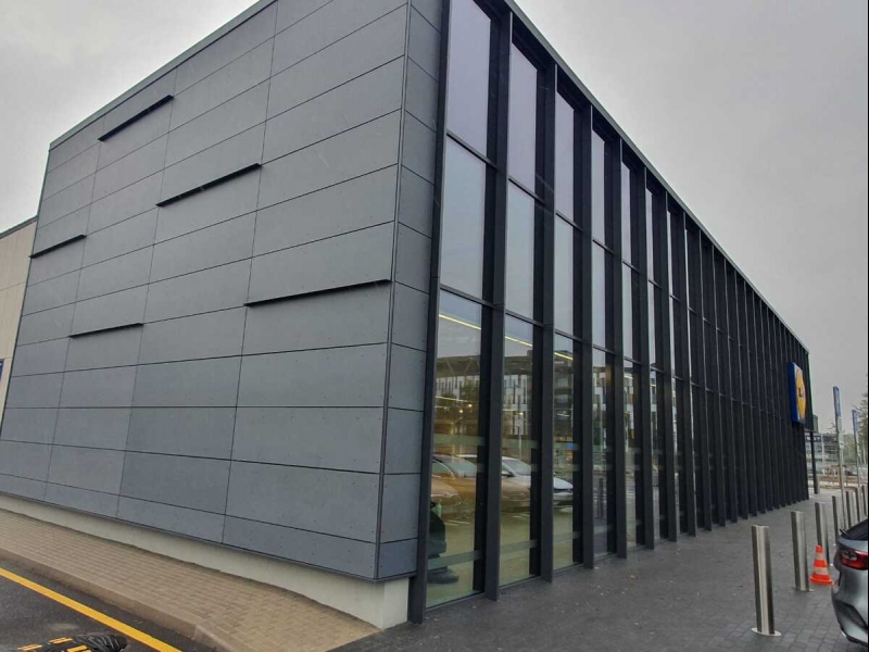 LIDL Remtes ielā būvniecība