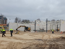 LIDL Remtes ielā būvniecība