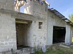 Mājas būvdarbi