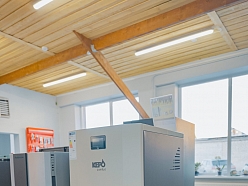 Granulu apkures katli