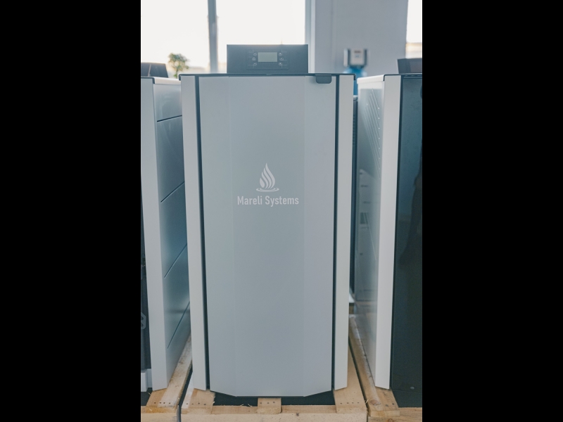 Granulu apkures katli