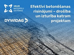 Palīgmateriāli betonēšanai