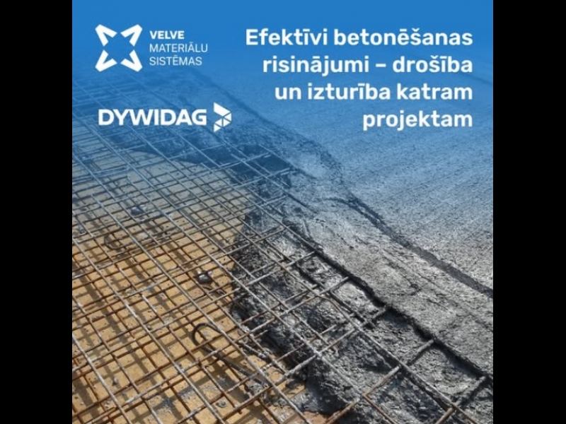 Palīgmateriāli betonēšanai