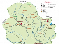 Kalsnavas pagasta karte