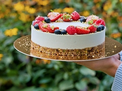 Pistāciju avokado kūka