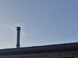 Dūmvadu montāža privātmājai