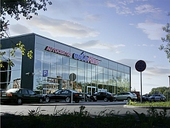 SIA "Autofans" autosalona būvniecība Jelgavā.