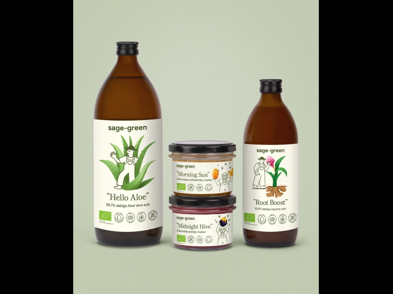 sage-green, SIA produkcija