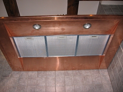 Iebūvēts tvaiku nosūcējs