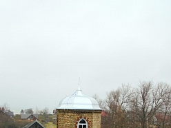 Atjaunots baznīcas kupols