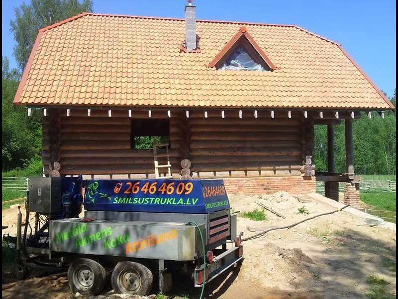 Smilšu strūklas pakalpojumi