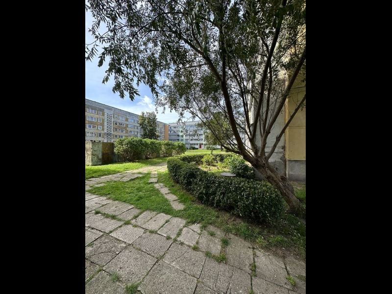 Pagalmu un zaļo zonu sakopšana daudzdzīvokļu mājām