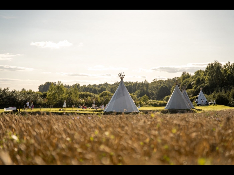 Tipi Village Nomadic Homes vieta retrītiem