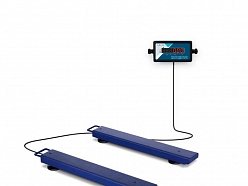 Labi svari sortimentā pieejami mobilie platformas svari noliktavu un rūpniecisko kravu svēršanai.