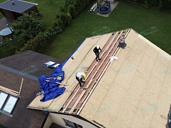 Valcprofila montāža