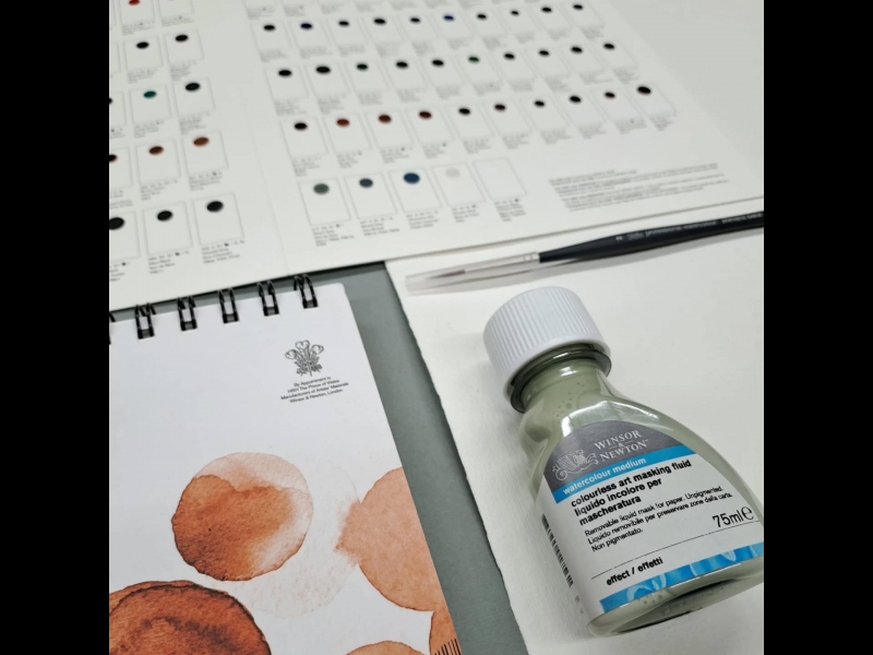 profesionāli materiāli gleznošanai no Vilhelms.