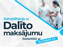 Ar dalīto maksājumu norēķināties par rehabilitācijas pakalpojumiem