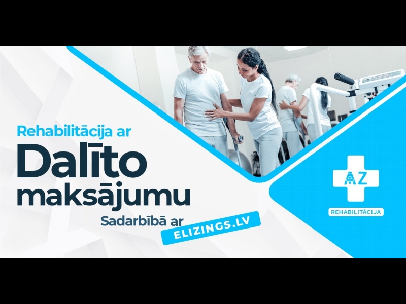 Ar dalīto maksājumu norēķināties par rehabilitācijas pakalpojumiem