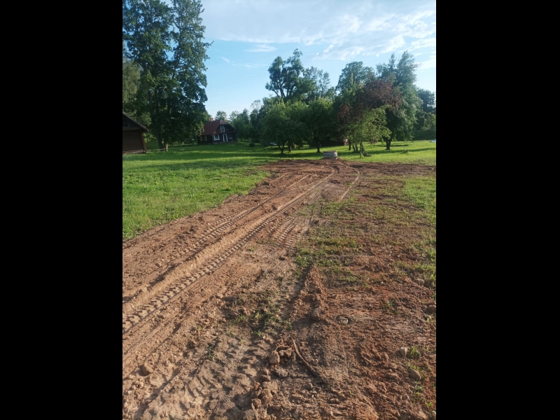 ekskavatora pakalpojumi