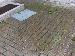 Bruģa augstspiediena mazgāšana