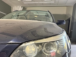 Auto lukturu pulēšana pirms atjaunošanas