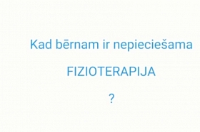 Bērnu fizioterapija