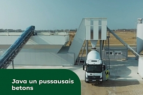 Java un pussausais betons