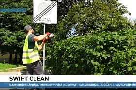 Dzīvžogu un krūmu kopšana, arborista pakalpojumi, zāles pļaušana