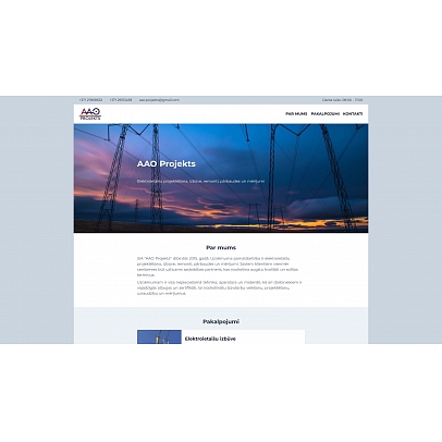 AAO projekts, SIA, projektēšana, elektromontāža, beztranšeju horizontālā urbšana, caurduršana