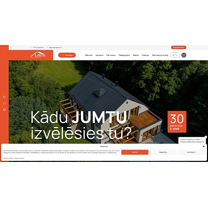 LeBens, SIA, jumtu segumu ražošana un tirdzniecība