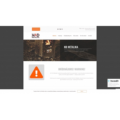 “ND METALIKA”, SIA, apkures katlu un iekārtu ražošana Tukumā