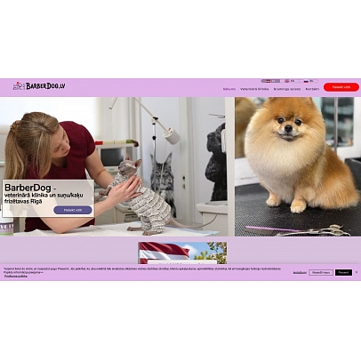 BarberDog, suņu un kaķu frizētava