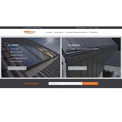 Kronmat Baltic, SIA, FAKRO oficiālais pārstāvis