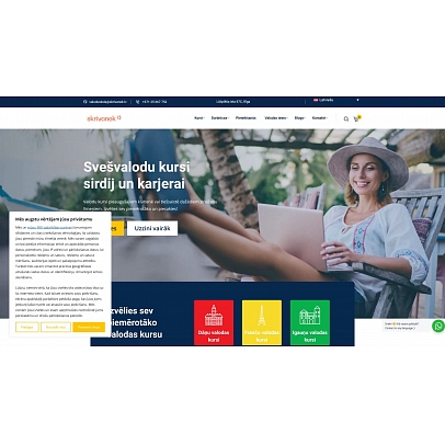 Skrivanek Baltic, SIA, Valodu skola