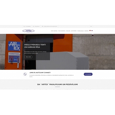 Airtex, SIA, Tentu serviss